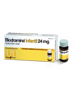 Biodramina Infantil 24 Mg...