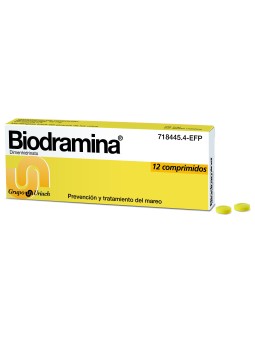 Biodramina 50 Mg 12...