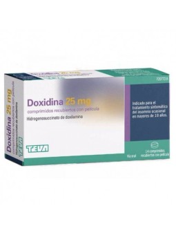 DOXIDINA 25 MG COMPRIMIDOS...