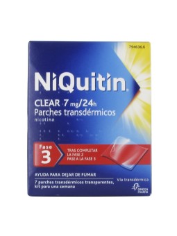 NIQUITIN CLEAR 7 mg/24H...