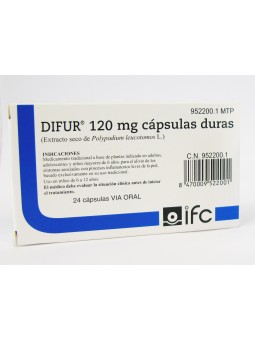 Difur 120 Mg Capsulas...