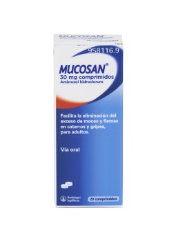 Mucosan 30 Mg Comprimidos,...