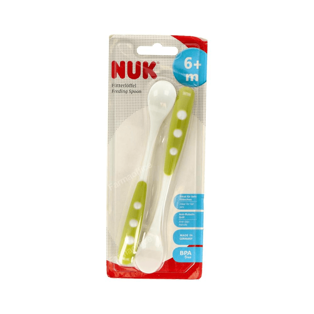 Nuk Cuchara Easy Learning +6 Meses 2 unidades