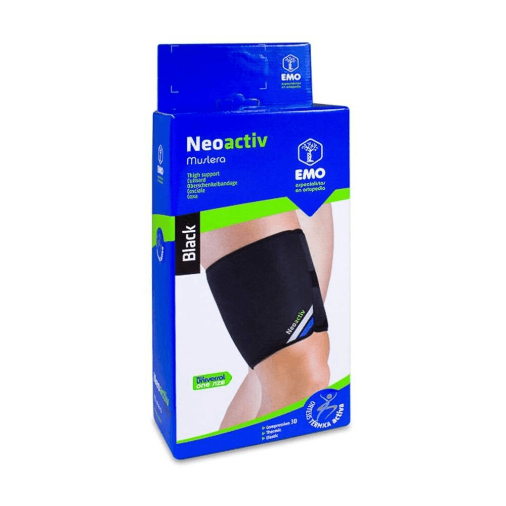Emo Neoactiv Muslera Neopreno MI10A Color Negro 1 unidad