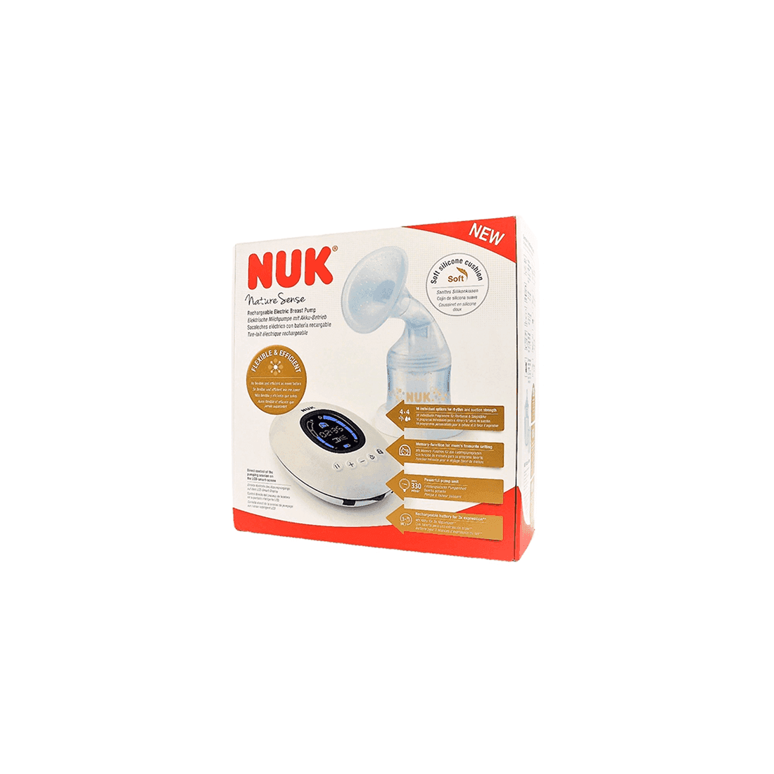 Nuk Nature Sense Sacaleches Electrico 1 unidad